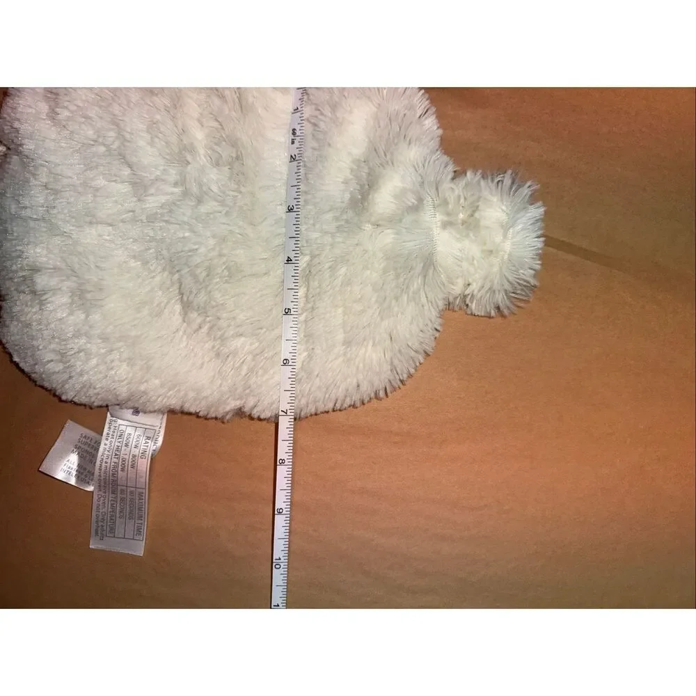 Warmies Cream Plush Microwavable Heating Pad Cozy